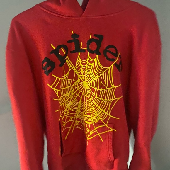Other - spider hoodie (black red and yellow)